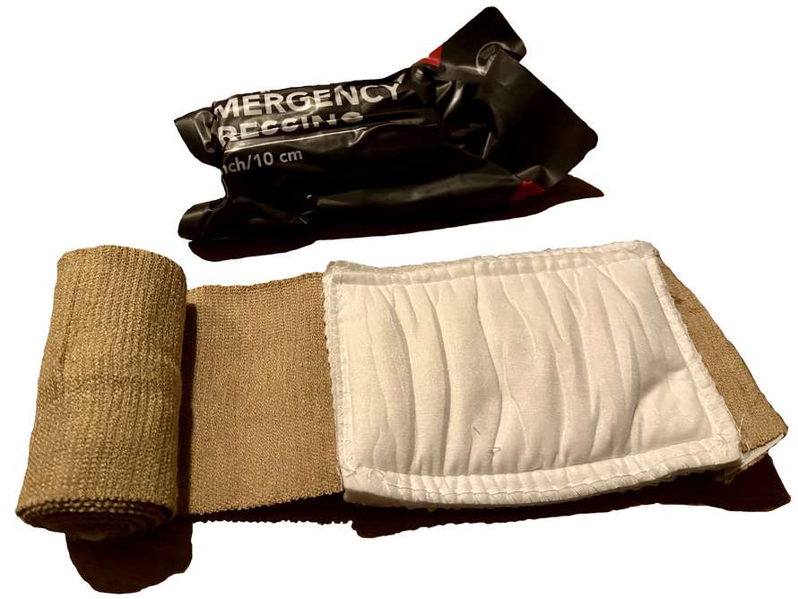 Norse Rescue Bandage 4" open