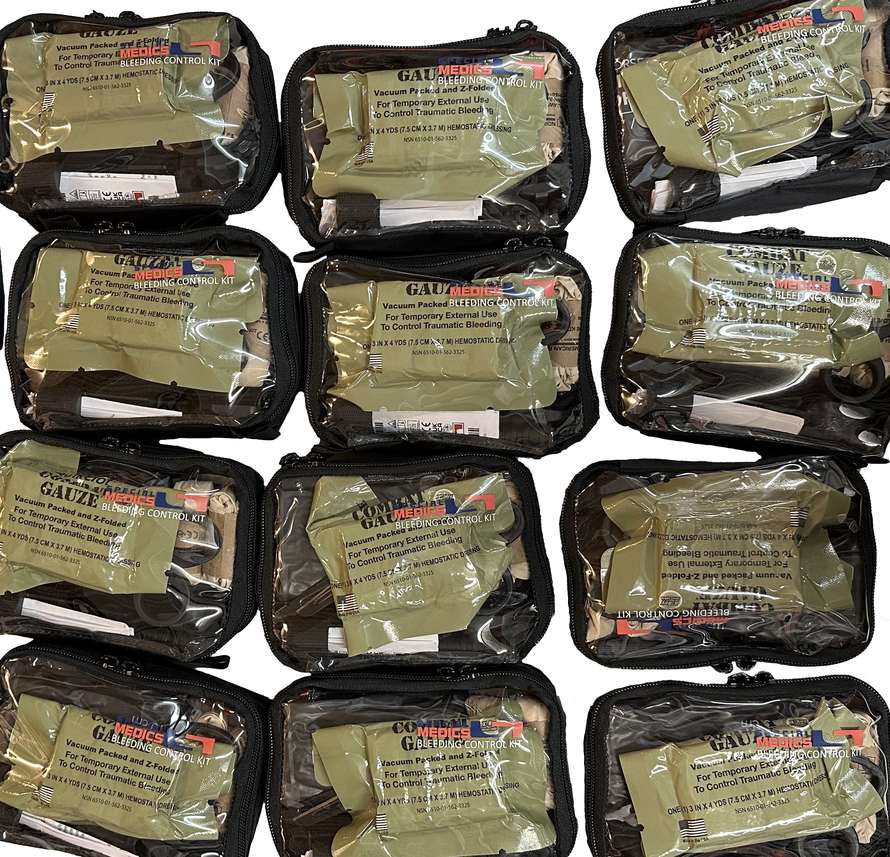 Bleeding Control Kits Black