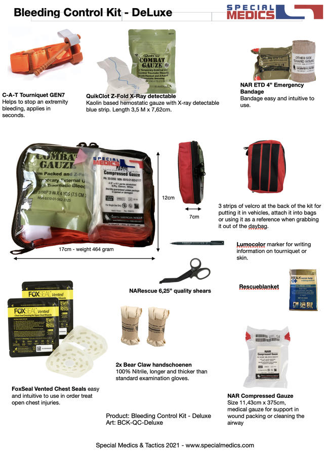 Bleeding Control Kit | Special Medics